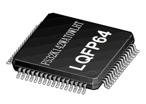 Общецелевая рука Cortex-M4F микроконтроллера MCU 64-LQFP FS32K142WAT0WLHT 80MHz