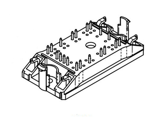 Модули модулей 158W автомобильные IGBT кремния модуля силы NXH80T120L2Q0S2G IGBT