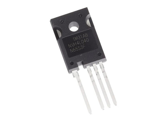 Одиночный обломок интегральной схемаы транзисторов NVH4L040N65S3F TO-247-4 N-канала