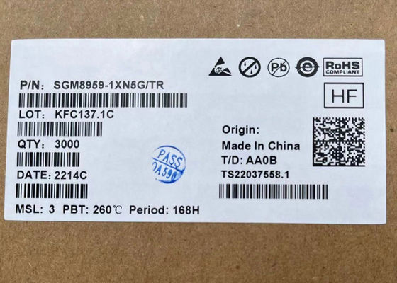 Нул-смещения высокой точности 1.8V усилитель одиночного SGM8959-1XN5G малошумного рабочий