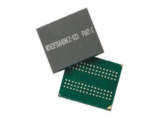 Обломок MT62F2G64D8CZ-023 FAAT интегральной схемаы: Память IC микросхем памяти 64Bit c 128Gbit