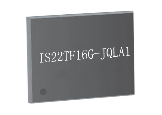 ВНЕЗАПНЫЙ обломок 128Gbit интегральной схемаы IC IS22TF16G-JQLA1 100-LFBGA памяти NAND