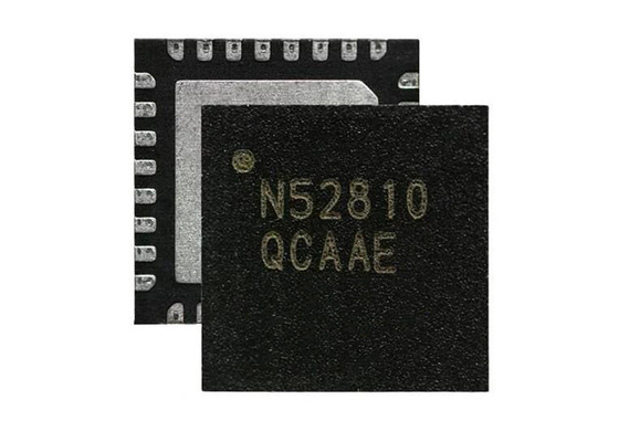 Обломок приемопередатчика 32-VFQFN NRF52810-QCAA-E-R7 2Mbps BT IC 2.4GHz