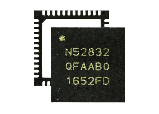 Система NRF52832-QFAB-G-R BT IC RF на обломоке 48-VFQFN BT 5,3 SoC