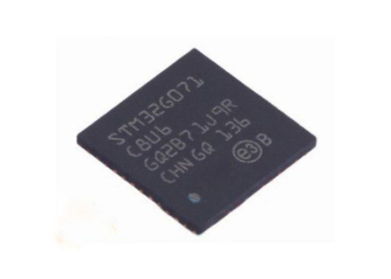 Трицатидвухразрядное Одно-ядр STM32G071C8U6 врезало пакет IC 48-UFQFN микроконтроллеров