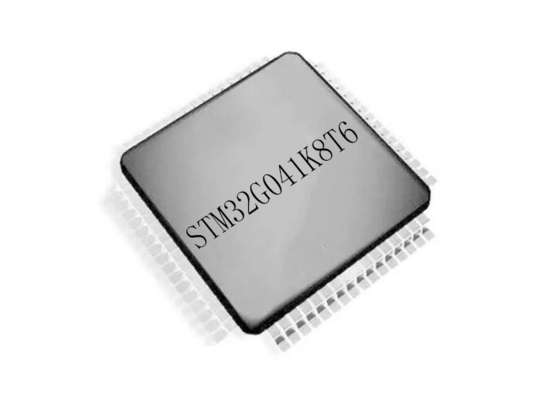 Обломоки микроконтроллера ядра микроконтроллера MCU STM32G041K8T6 64MHz 32Bit одиночные