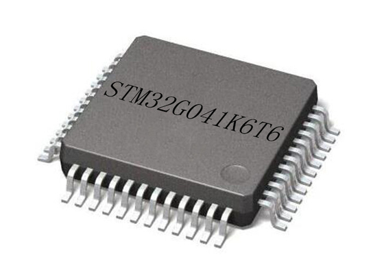 микроконтроллер 64MHz откалывает STM32G041K6T6 ядр микроконтроллера MCU 32-LQFP одиночное