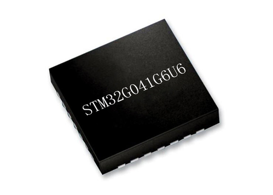 Одиночные обломоки микроконтроллеров ядра STM32G041G6U6 ПОДГОТОВЛЯЮТ Cortex-M0+ 28-UFQFN