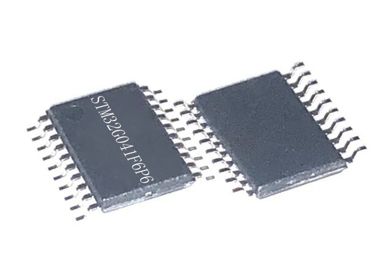 Одиночное ядр 32Bit MCU откалывает STM32G041F6P6 РУКУ Cortex-M0+ 20-TSSOP