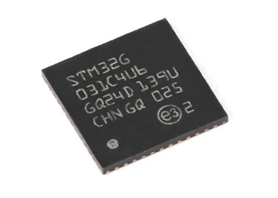 Ядр STM32G031C4U6 электронных интегральных схема микроконтроллера одиночное