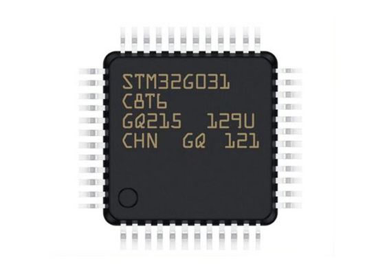 Одиночный микроконтроллер IC микроконтроллера MCU 48-LQFP 64KB ядра STM32G031C8T6 внезапный