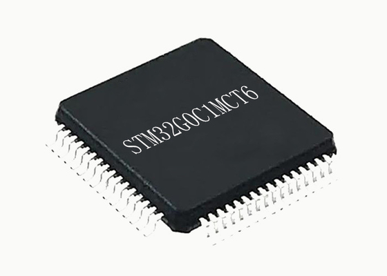 микроконтроллер 64MHz STM32G0C1MCT6 32Bit откалывает 80-LQFP микроконтроллер MCU