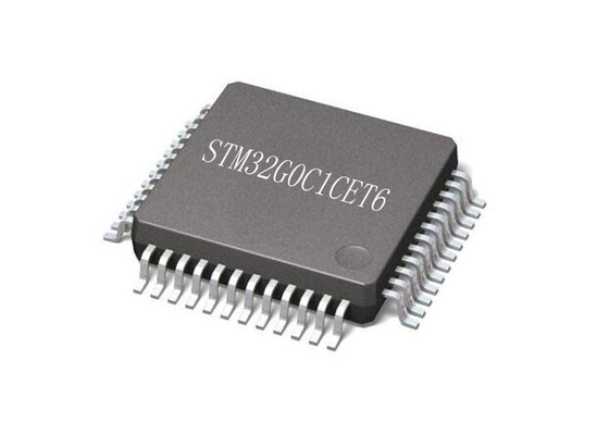 64MHz обломоки микроконтроллеров микроконтроллера MCU STM32G0C1CET6 48-LQFP 32Bit