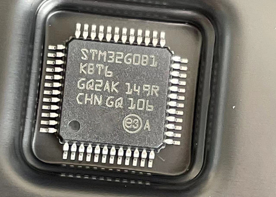 Трицатидвухразрядный врезанный держатель IC STM32G0B1KBT6 32-LQFP микроконтроллера 128KB поверхностный