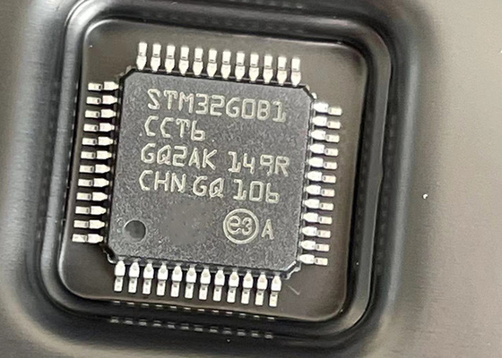 Врезанный держатель IC STM32G0B1CCT6 64MHz 256KB 48-LQFP микроконтроллера поверхностный