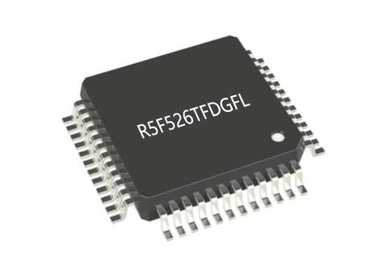 трицатидвухразрядная ВСПЫШКА 48-LFQFP IC 512KB микроконтроллера MCU R5F526TFDGFL RXv3 RX26T