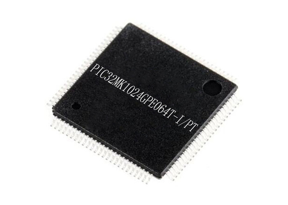 Общецелевое ядр микроконтроллера MCU 64-TQFP PIC32MK1024GPE064T-I/PT одиночное