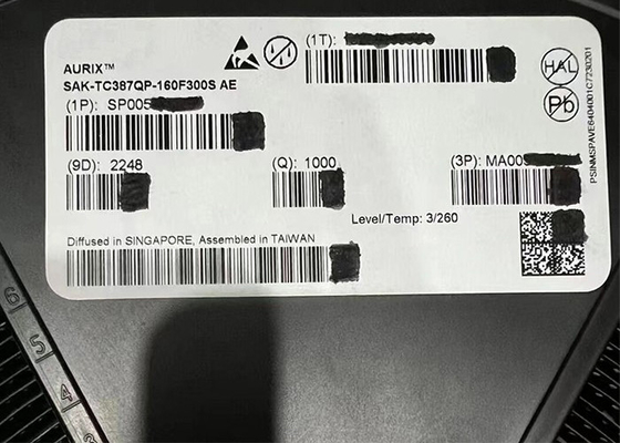 SAK-TC387QP-160F300S 32-битный трехъядерный микроконтроллер AURIX с микросхемой интегральной схемы AE