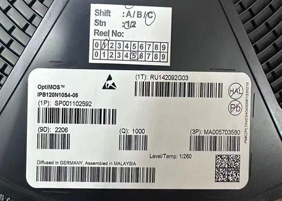 IPB120N10S4-05 Чип интегральной схемы N-канальные транзисторы TO-263-3