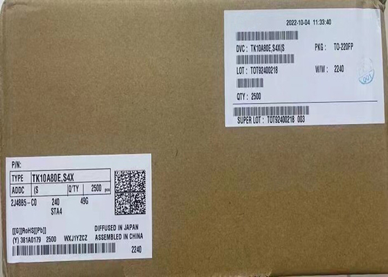 Чип интегральной схемы TK10A80E N-Channel MOSFET 800 V 10A транзисторы