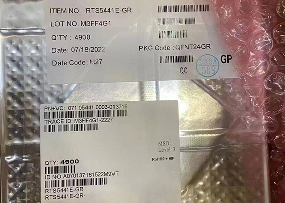 Чип интегральной схемы RTS5441E-GR USB тип-C PD контроллер IC 10Gbps QFN пакет