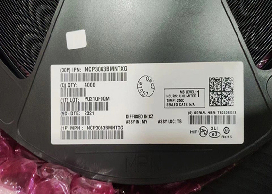 Управление питанием IC NCP3063BMNTXG 1.5 A Регуляторы переключения 8-VDFN Наземная установка