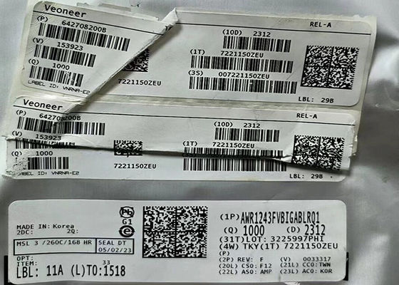 Радиопередатчик IC AWR1243FVBIGABLRQ1 одночипный FMCW-передатчик 161-TFBGA