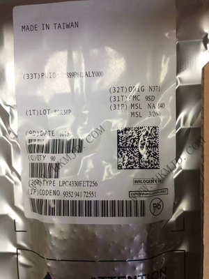 Микроконтроллер MCU LPC4330FET256 Двухъядерный контроллер цифрового сигнала на основе Cortex-M4 204MHz