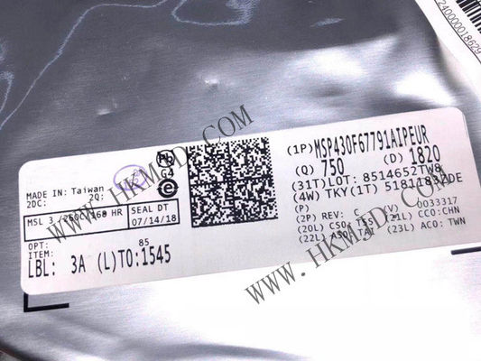 Микроконтроллер MCU MSP430F67791AIPEUR Сверхнизкомощный 16-битный 16MHz 92KB ФЛАСШ микроконтроллер