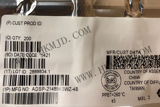 Микроконтроллер MCU ADSP-21489KSWZ-4B Высокопроизводительные цифровые сигнальные процессоры четвертого поколения