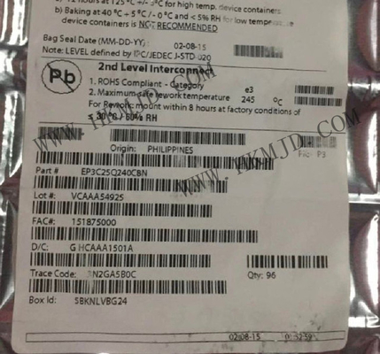 Полевые программируемые шлюзы массив EP3C25Q240C8N FPGA чип 315MHz 1539LAB Циклон III программируемые логические Ics