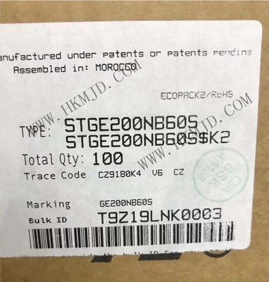 Автомобильные модули IGBT STGE200NB60S Модуль IGBT одиночный 600V 200A