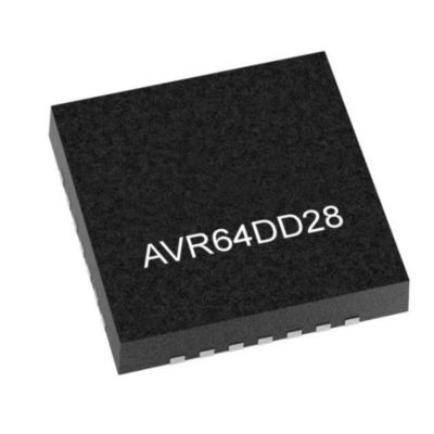 Микроконтроллер MCU AVR64DD28T-E/STX VQFN28 64KB Встроенные микроконтроллеры 24MHz