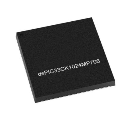 Микроконтроллер MCU DSPIC33CK1024MP706-E/MR Высокопроизводительный микроконтроллер IC 64-VFQFN