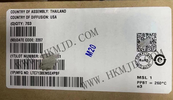 Чип интегральной схемы LTC7138EMSE 400mA Buck Switching Regulator IC MSOP16