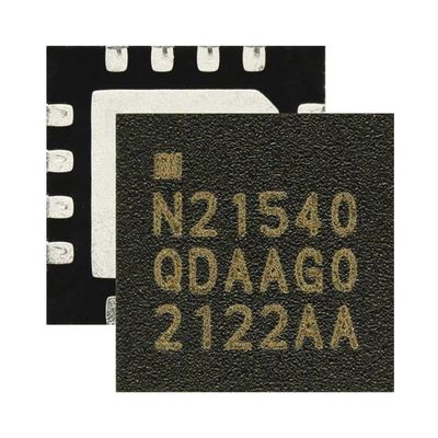 Беспроводной коммуникационный модуль NRF21540-QDAA-R, ВЧ-тракт 2,5 ГГц, 16-QFN