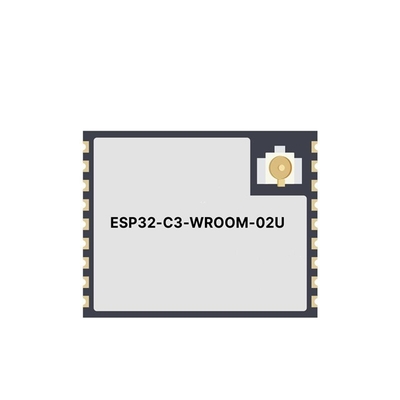 Модуль беспроводной связи ESP32-C3-WROOM-02U-N4 2.4 GHz Wi-Fi и BT 5 SMD Модуль