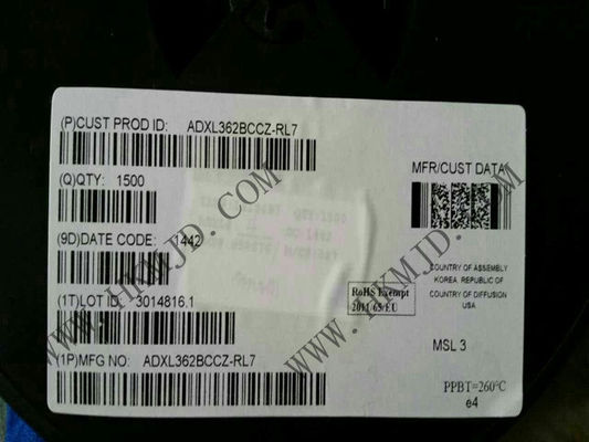 Датчик IC ADXL362BCCZ Цифровой выход MEMS Ускоритель LGA16 Датчик движения