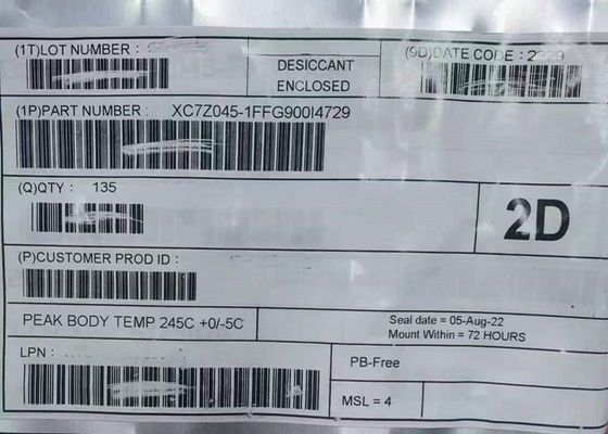 Полевое программируемое устройство XC7Z045-1FFG900I 2 ядра SoC FPGA Chip FBGA-900