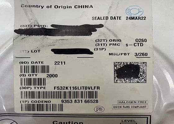 Микроконтроллер MCU FS32K116LIT0VLFR 48MHz ARM Cortex-M0+ S32K Микроконтроллер IC 48-LQFP