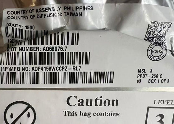 ADF4158WCCPZ Модуль беспроводной связи 6,1 ГГц Фракционный N-частотный синтезатор