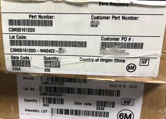 Чип интегральной схемы C3M0016120D 1200V 115A SiC Power MOSFET Транзистор TO-247-3