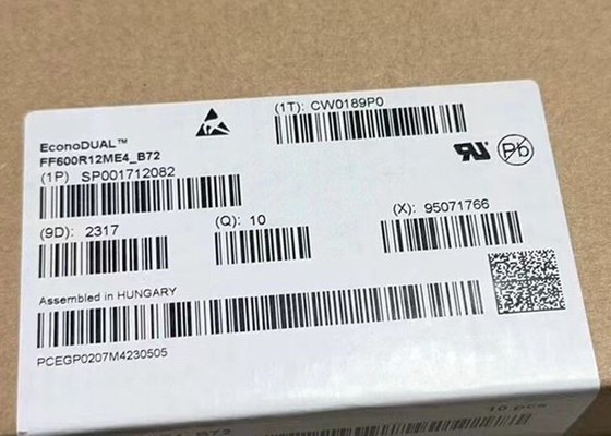 Автомобильные модули IGBT FF600R12ME4B72 Half Bridge 1200V Шасси 1200A 20mW Модуль IGBT