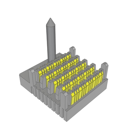 Соединители EBTM-4-10-2.0-S-VT-1-R 80POS высокоскоростной задний план прямоугольный заголовок