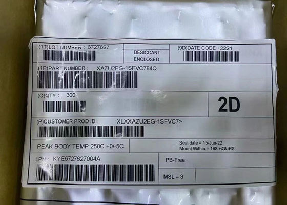 XAZU2EG-1SFVC784Q Четырехъядерный ARM Cortex-R5 FPGA IC с 784-FCBGA программируемой пользователем вентильной матрицей