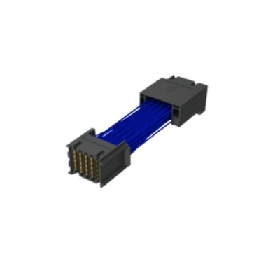 EBCF-1-6-12-V-1-06-V-1 соединители 112 Gbps ExaMAX прямоугольные кабельные сборы