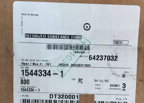 1544334-1 Коннекторы 2POS AMP Автомобильные корпуса 12 мм Автомобильные коннекторы