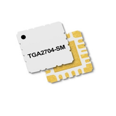 TGA2704-SM Модуль беспроводной связи 9 GHz до 11 GHz 7 W GaAs Усилитель мощности QFN-22