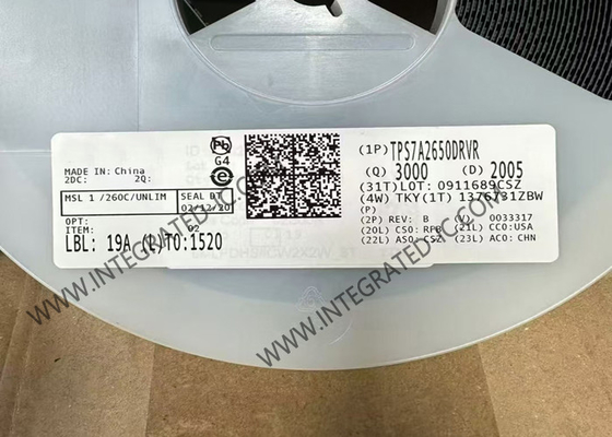TPS7A2650DRVR интегральный микросхема чип 500mA 18V низкопроизводительный линейный регулятор напряжения с хорошей мощностью