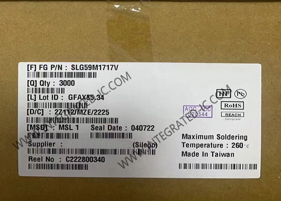 SLG59M1717V Integrated Circuit Chip GreenFET одноканальный N-канальный переключатель нагрузки STQFN-16